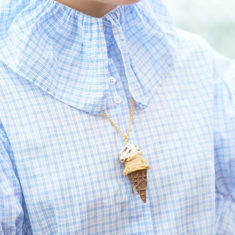 Double Ice Cream Necklace