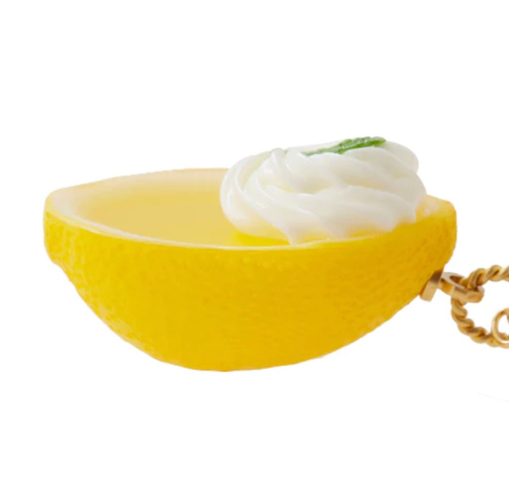 Fresh Lemon Jelly Necklace