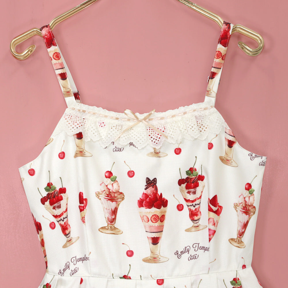 Berry Cherry Parfait Camisole Dress