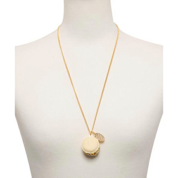 Creamy Macaron Necklace