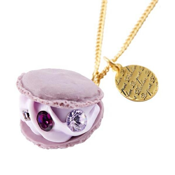 Creamy Macaron Necklace