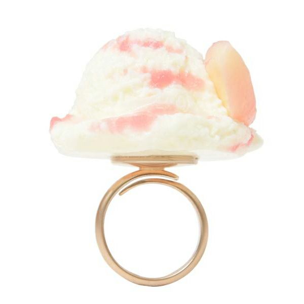 Peach Ice Cream Ring