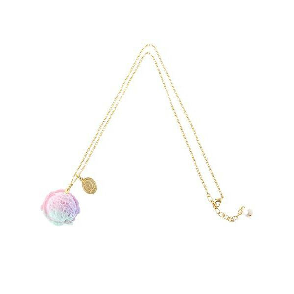 Cotton Candy Ice Cream Necklace