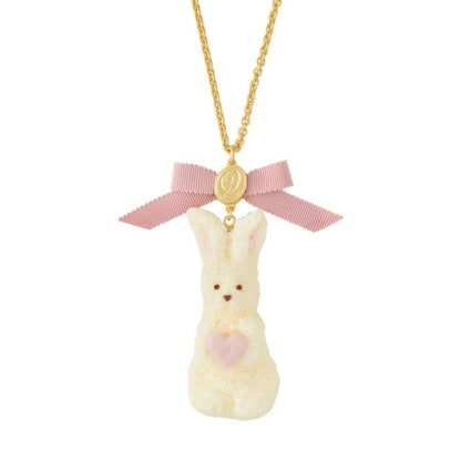 Milk Rabbit Cookie Necklace
