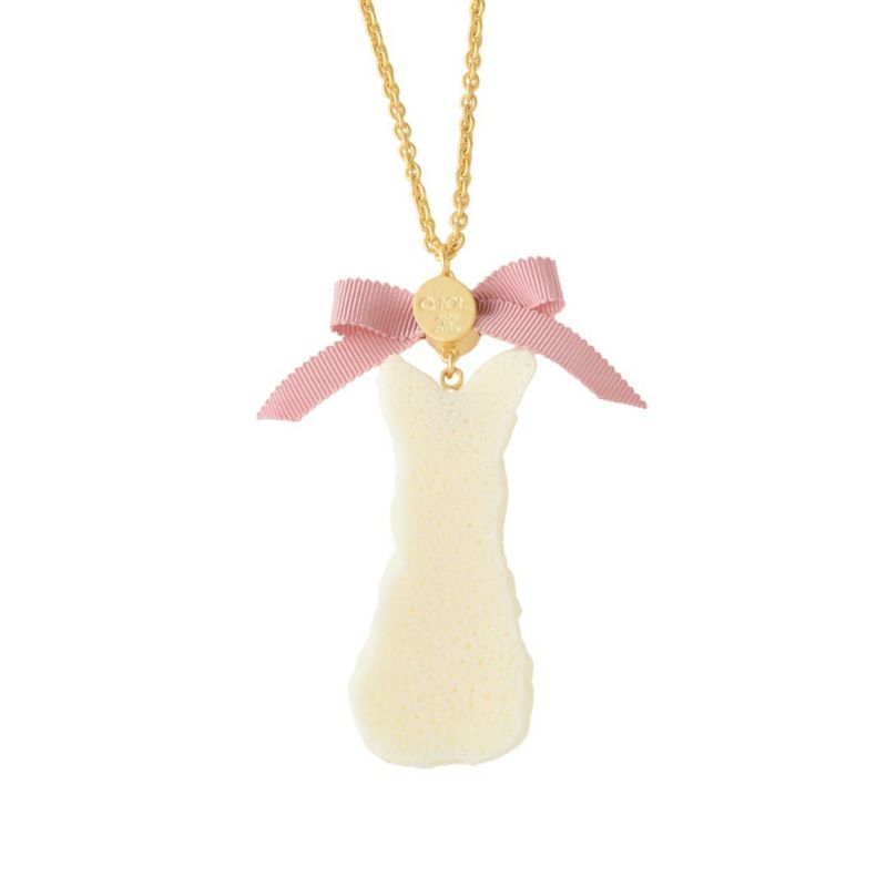 Milk Rabbit Cookie Necklace
