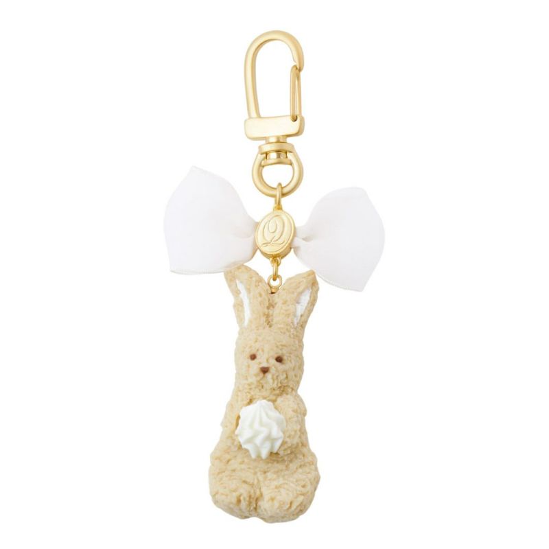 Milk Tea Rabbit Cookie Bag Charm