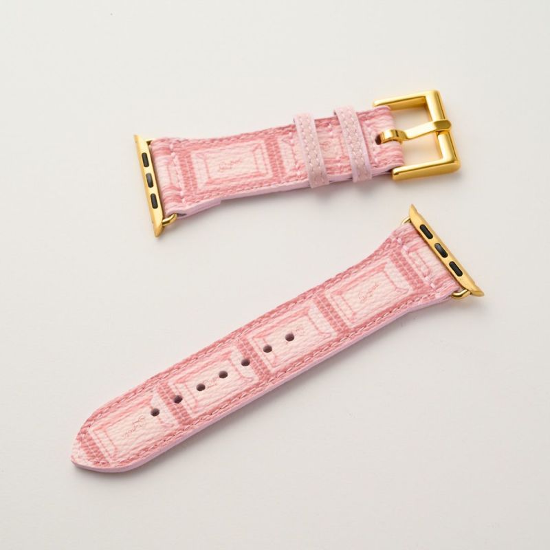 Chocolate Leather Band for Apple Watch (42-45mm compatible)