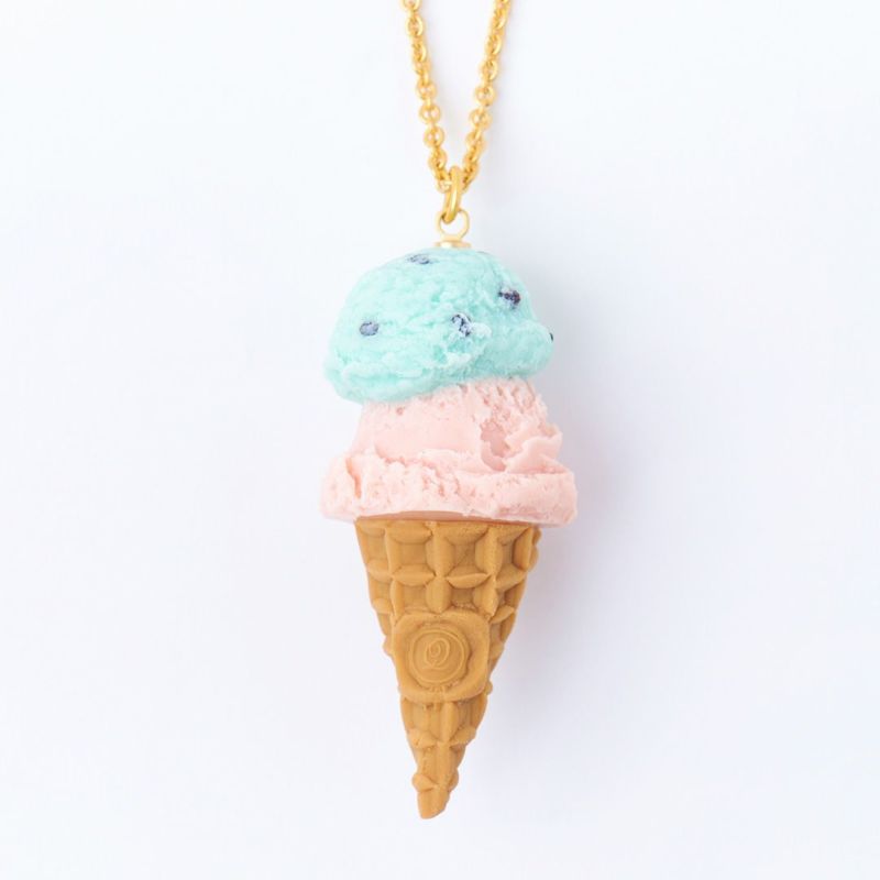 Double Ice Cream Necklace