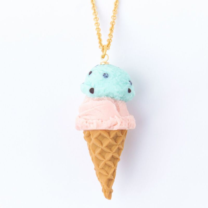 Double Ice Cream Necklace