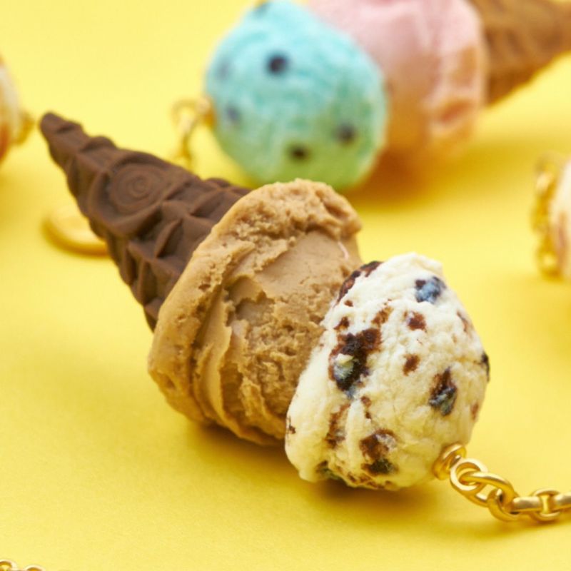 Double Ice Cream Necklace