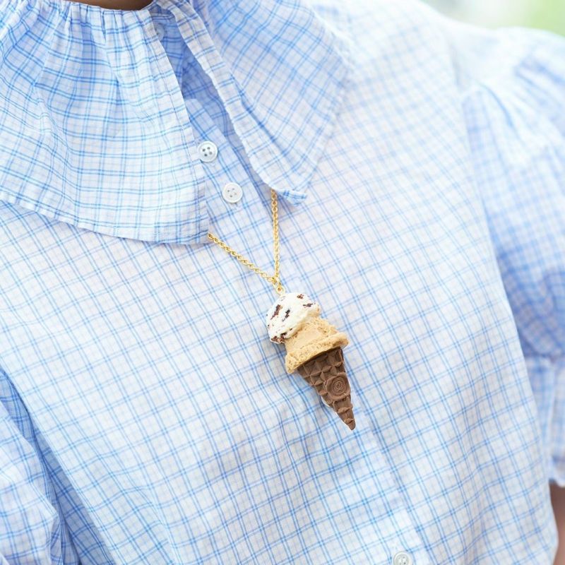 Double Ice Cream Necklace