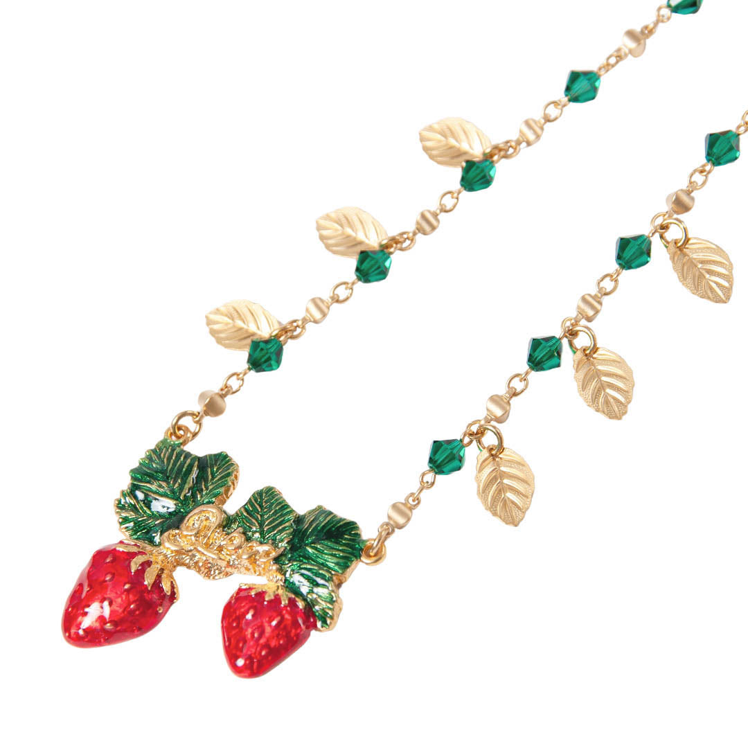 Strawberry Field Necklace