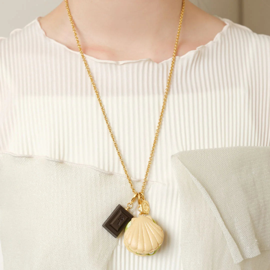 Selectable Happiness Oval Link Chain Necklace (60cm)