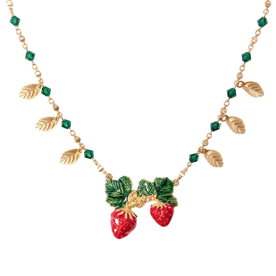 Strawberry Field Necklace