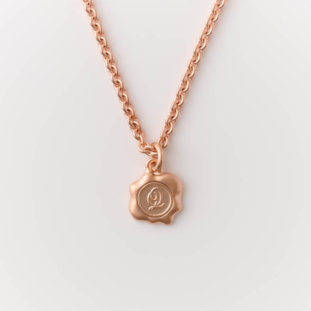 Selectable Happiness Oval Link Chain Necklace (60cm)