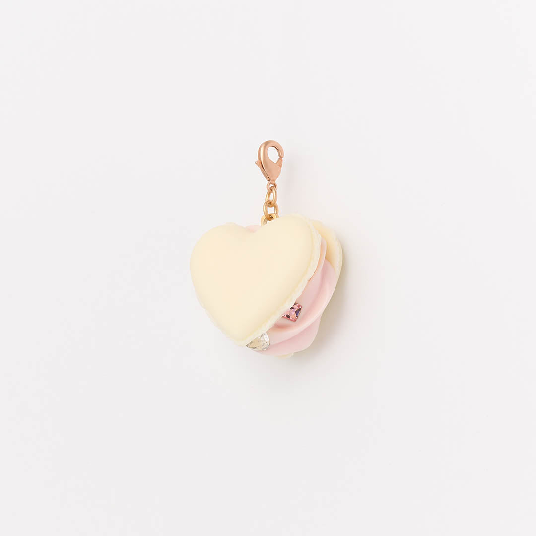 Love Heart Macaron Charm