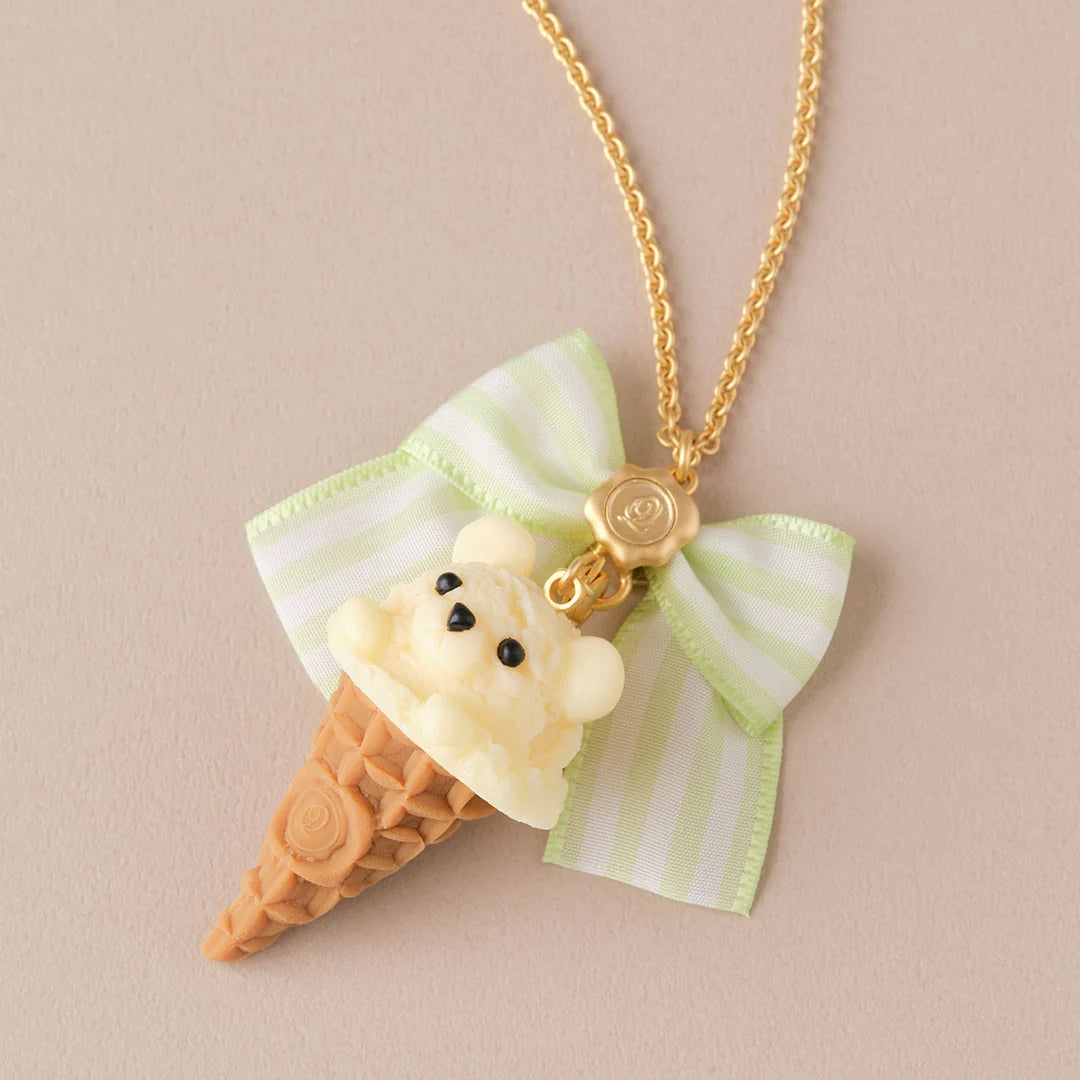 Polar Bear Ice Cream Cone Charm
