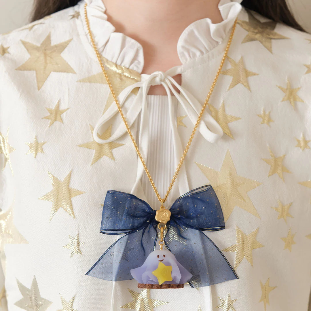 Starry Night Ghost Cake Charm