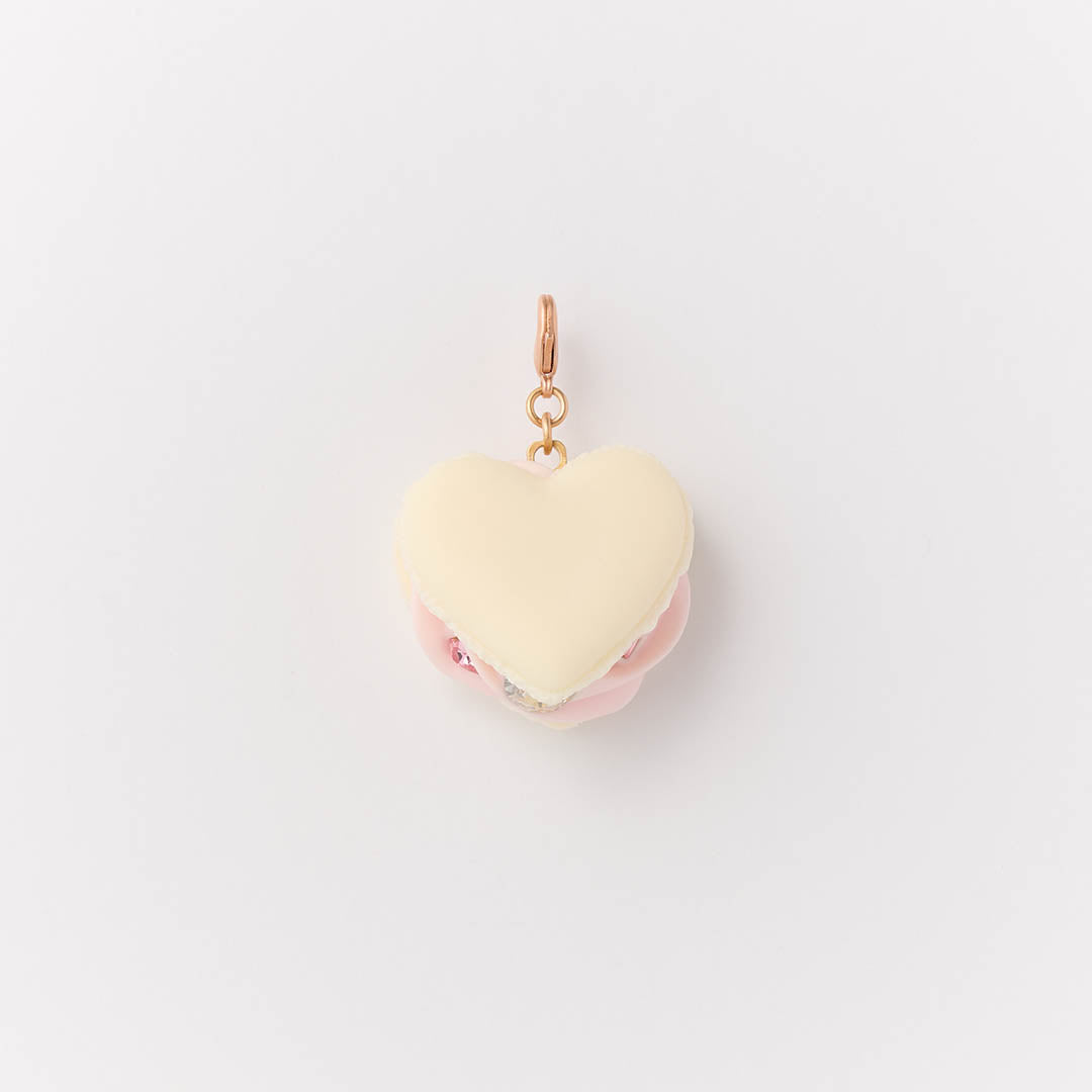 Love Heart Macaron Charm