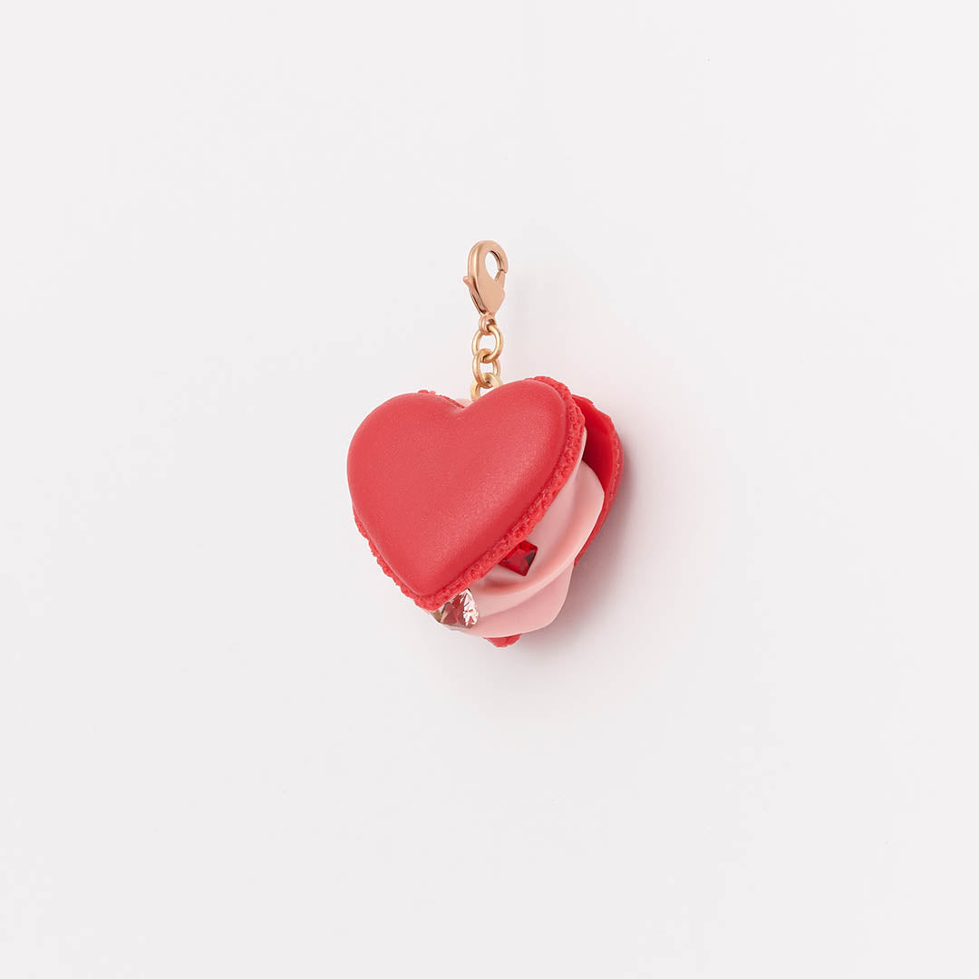 Love Heart Macaron Charm