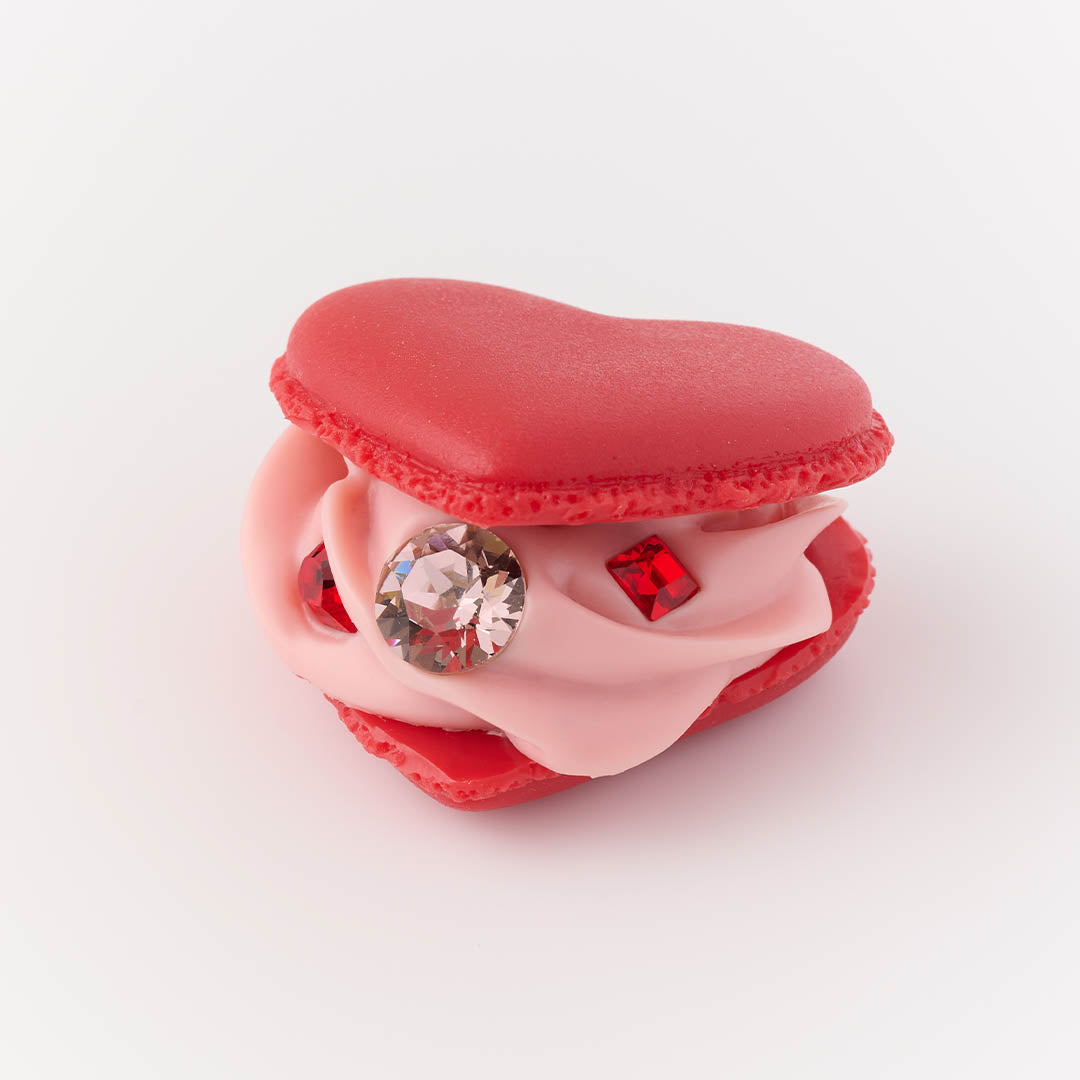 Love Heart Macaron Charm