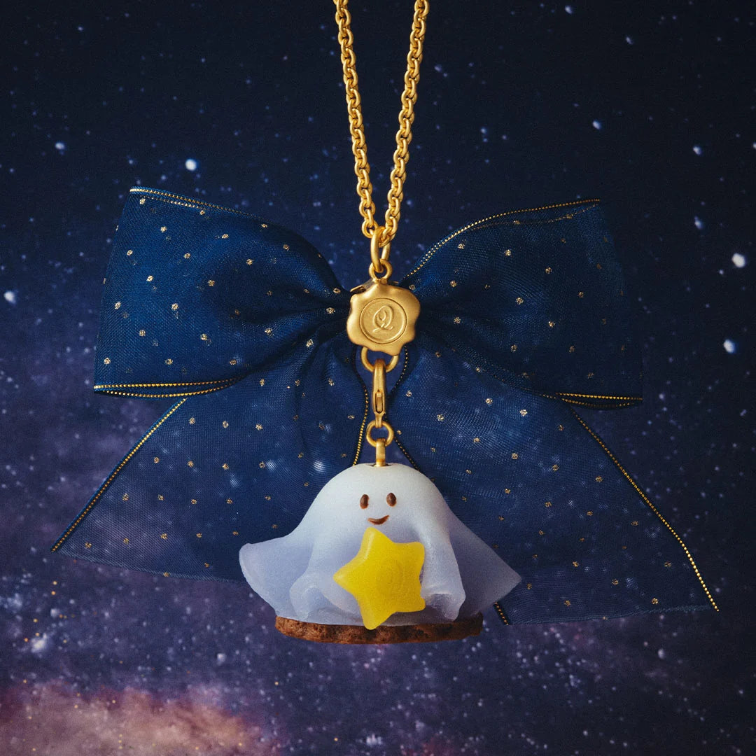 Starry Night Ghost Cake Charm