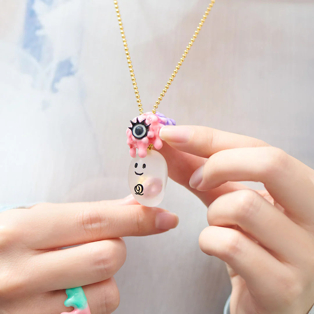 Trick Ghost “Melty Monster” Necklace Set