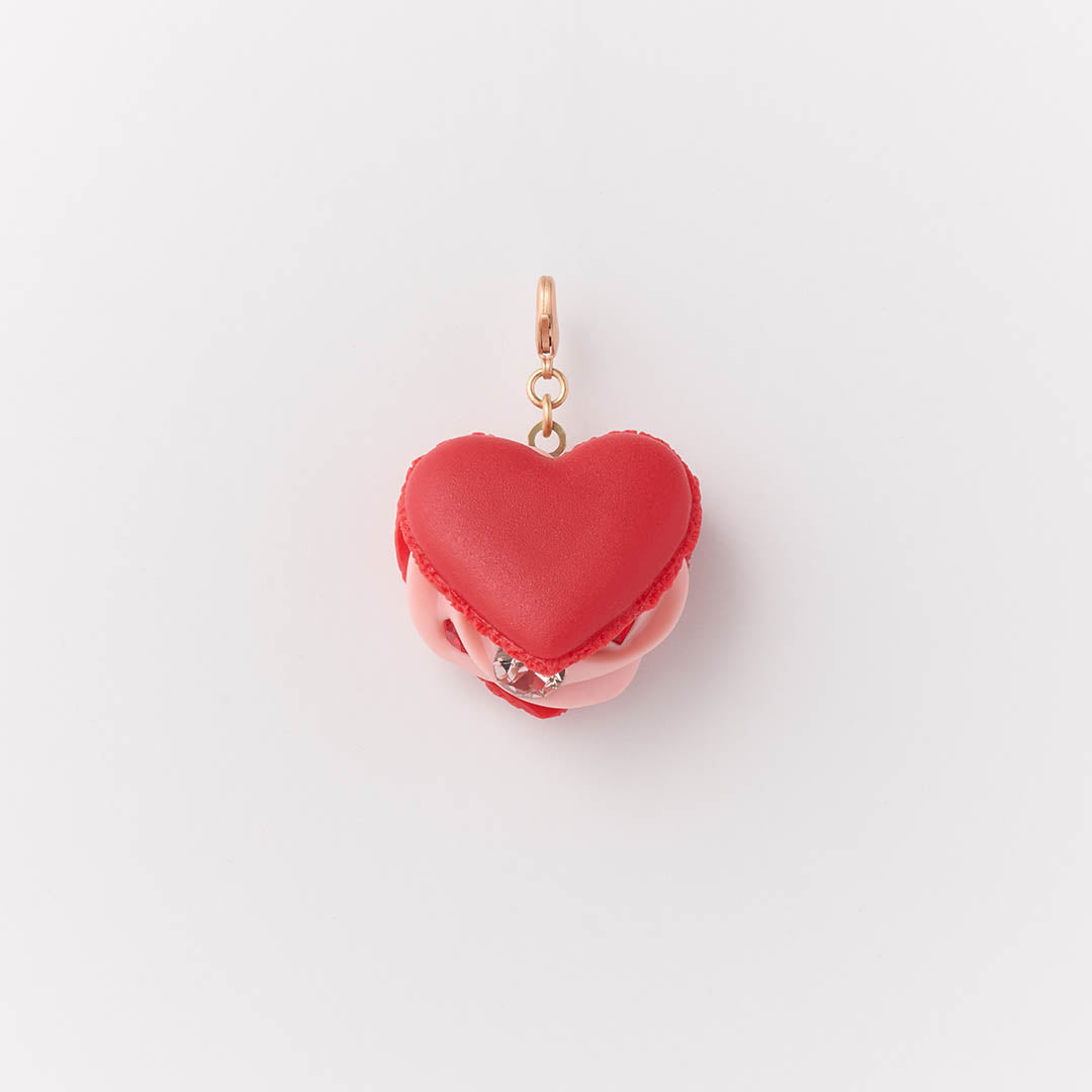 Love Heart Macaron Charm