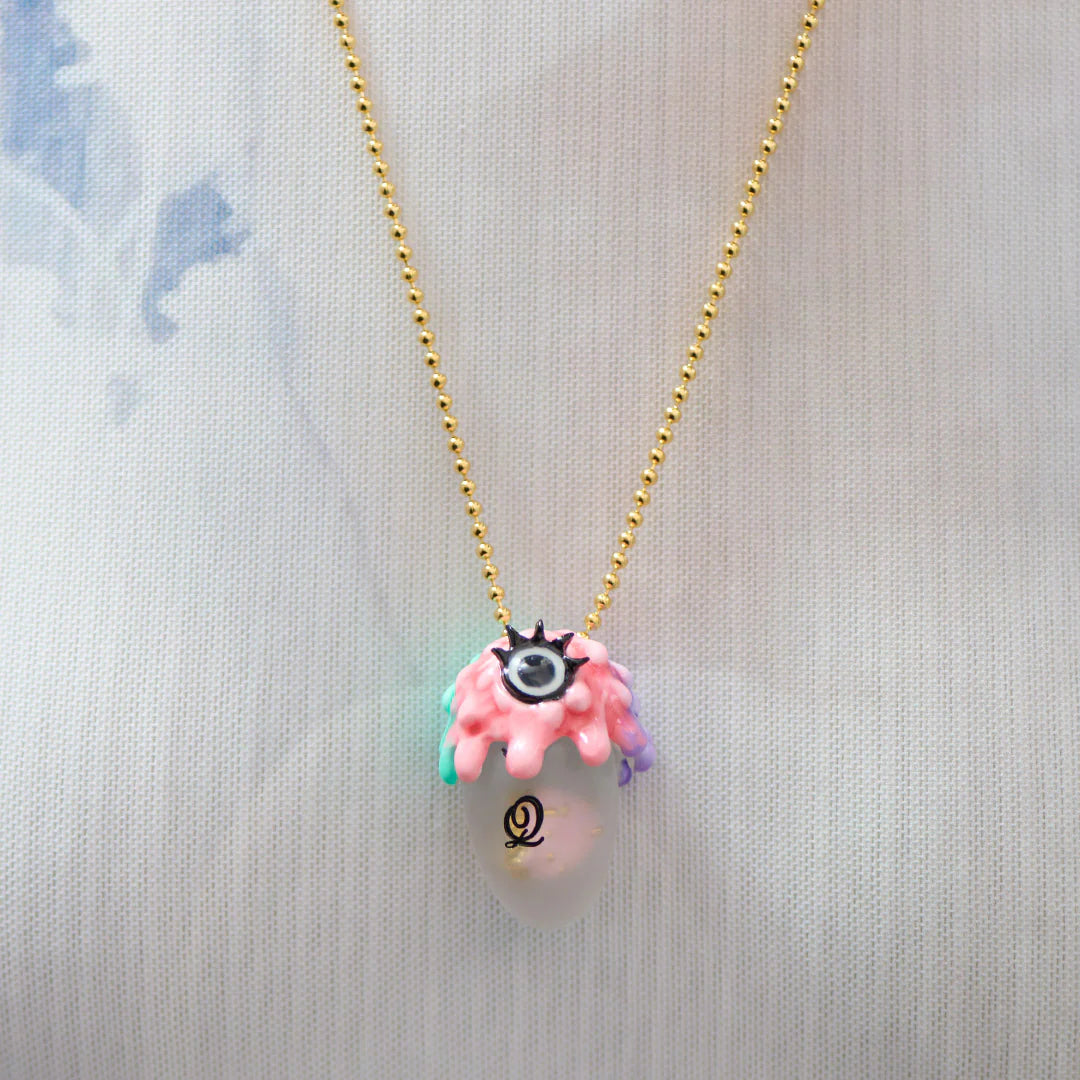 Trick Ghost “Melty Monster” Necklace Set