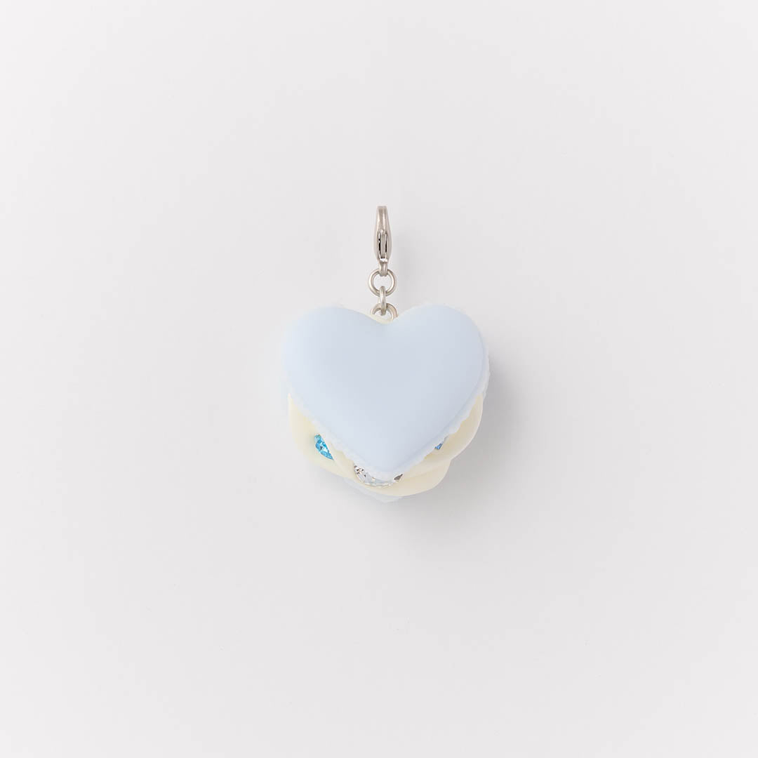 Love Heart Macaron Charm