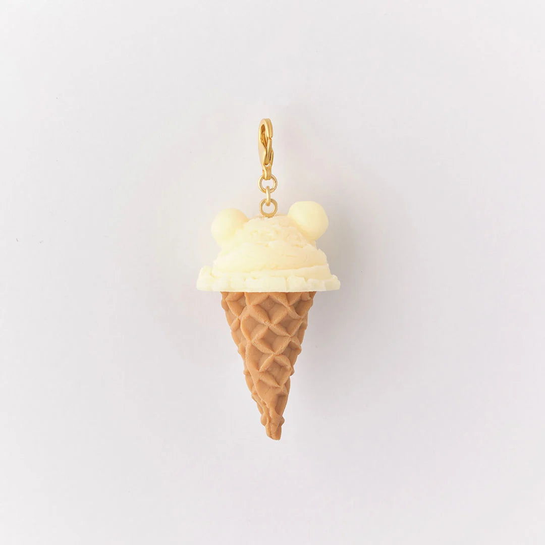 Polar Bear Ice Cream Cone Charm
