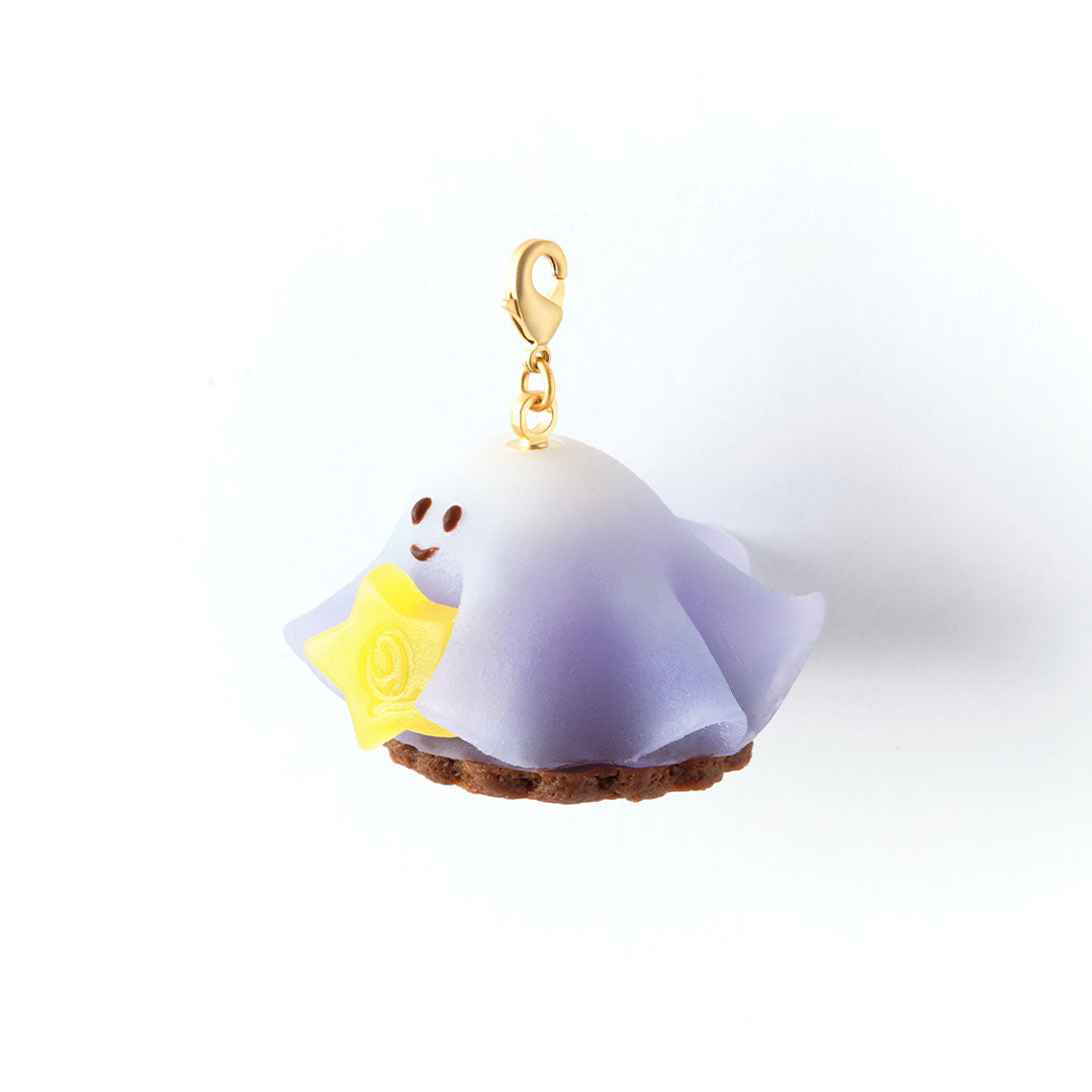 Starry Night Ghost Cake Charm