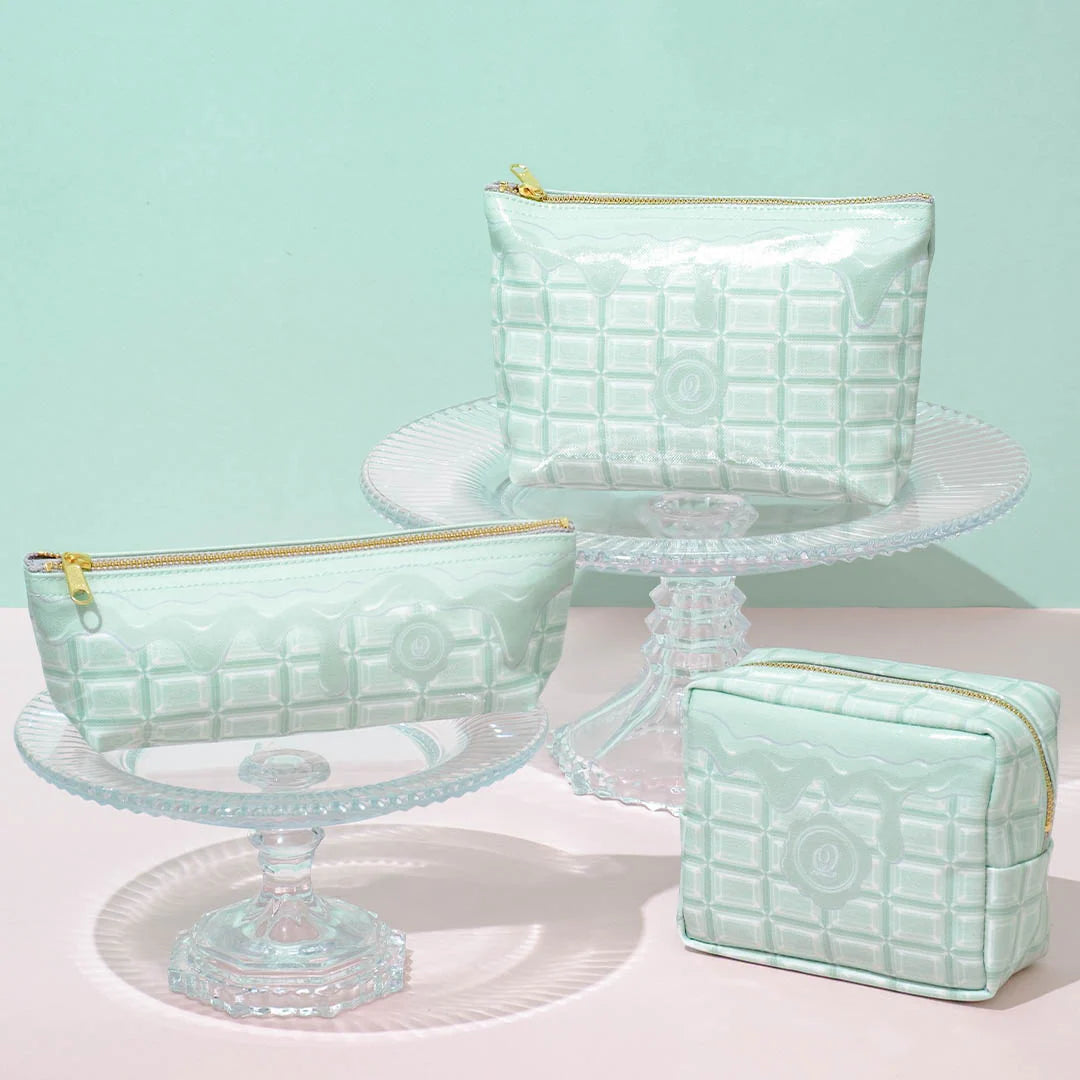 Melty Mint Chocolate Cosmetic Pouch