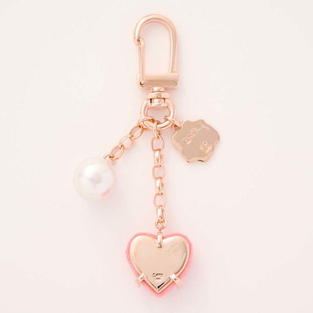 Pink Luxe Heart Chocolat Key Holder
