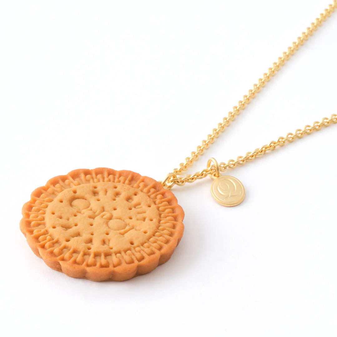 Q-pot. Original Freshly Baked Cookie Necklace