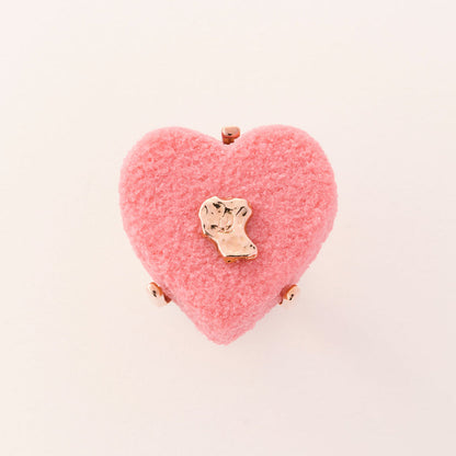 Pink Luxe Heart Chocolat Ring