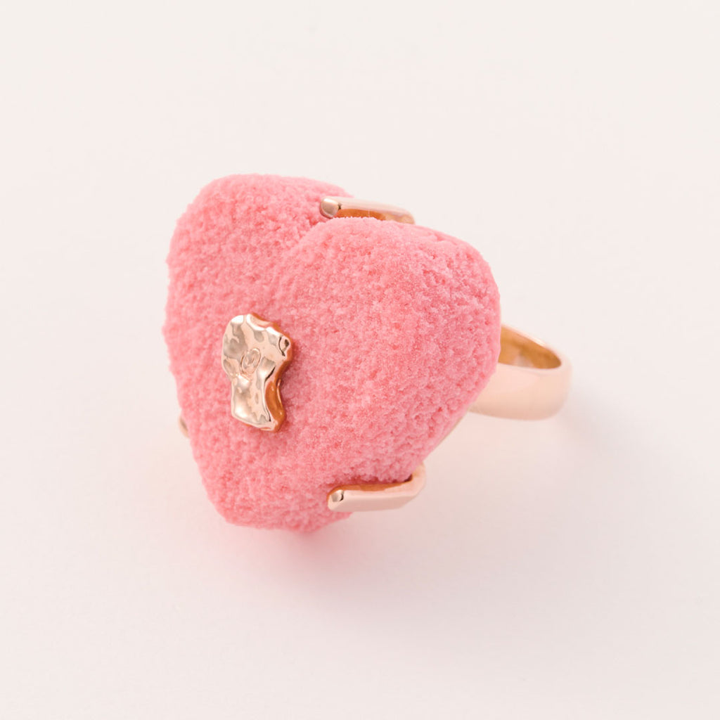 Pink Luxe Heart Chocolat Ring