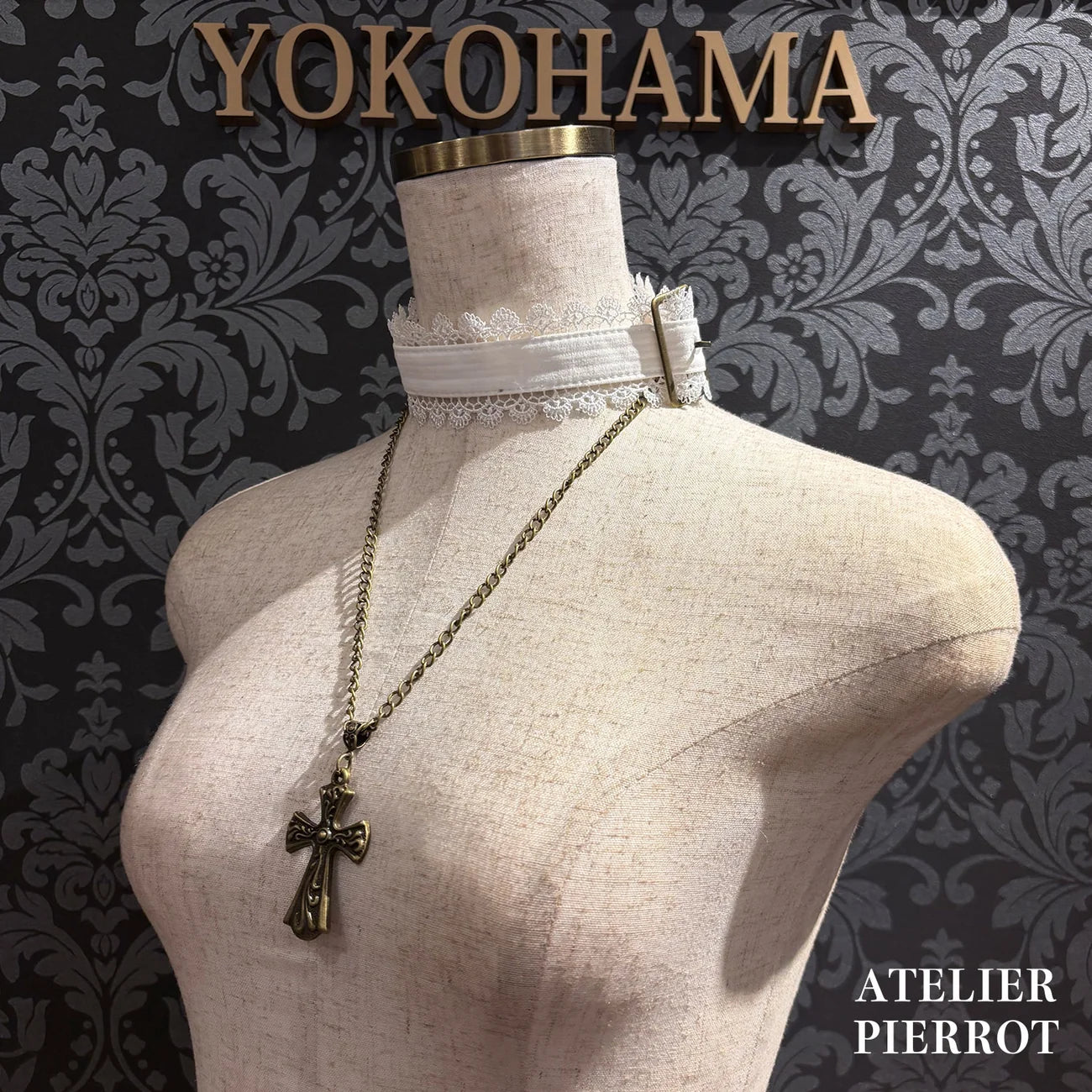 Forbidden Prayer Choker Necklace Set