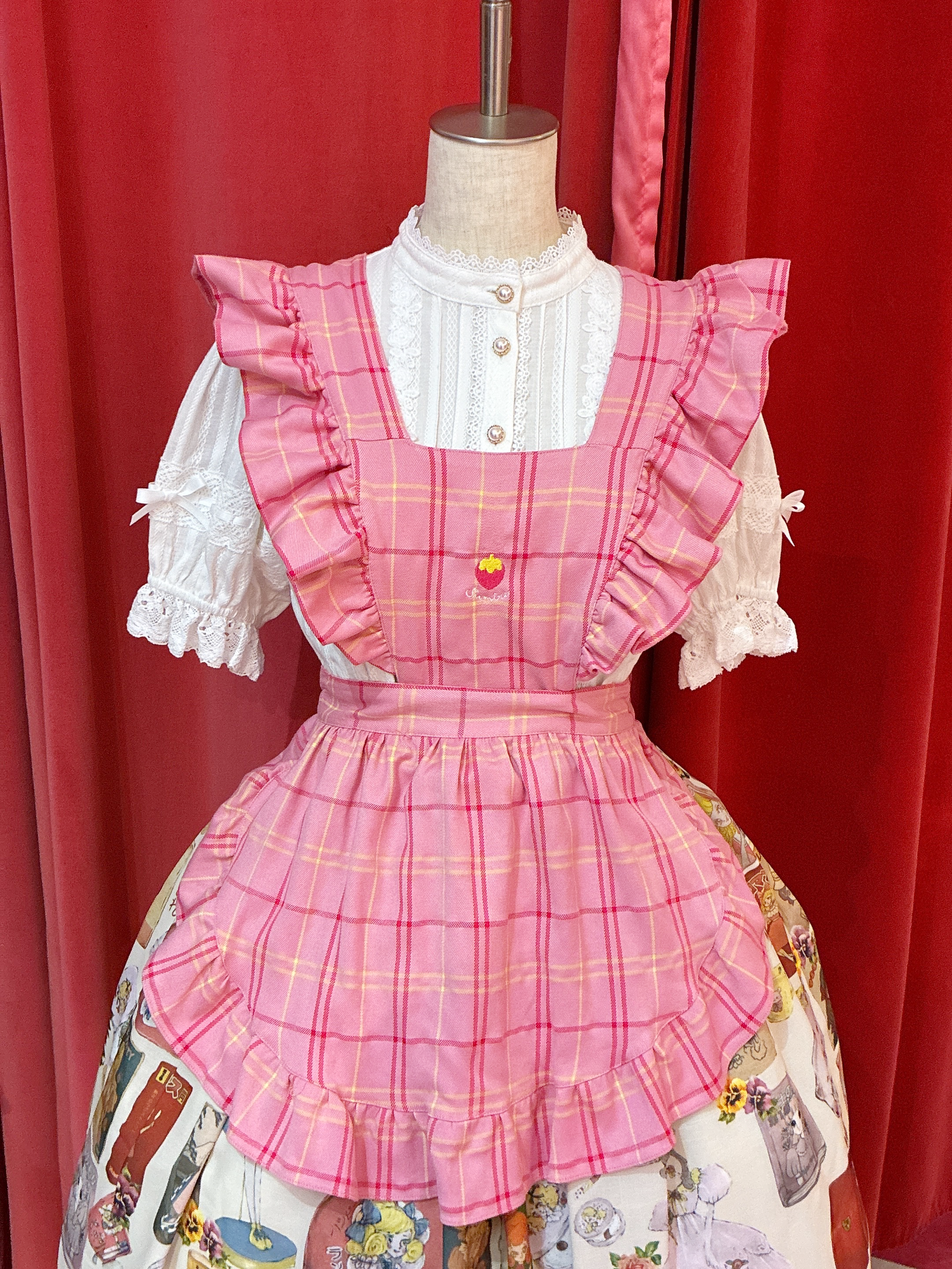 Happy Tartan Apron