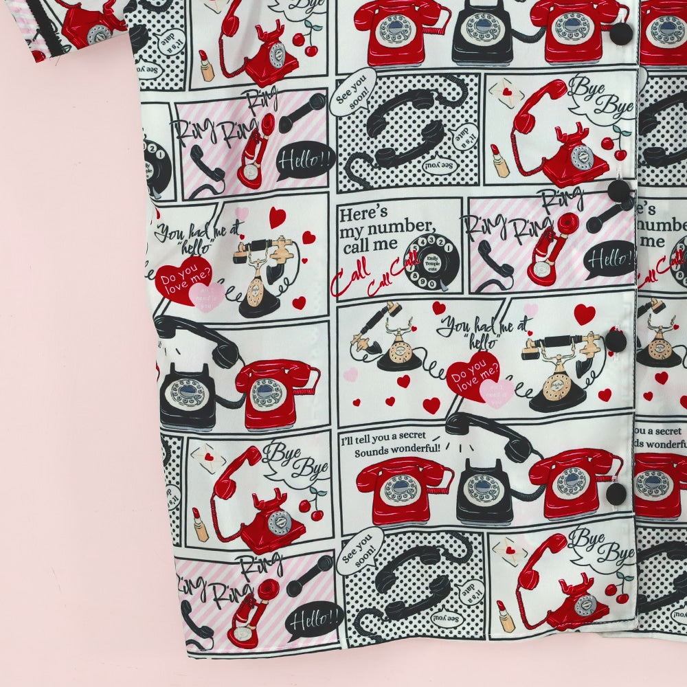 Lovely Call BIG Blouse