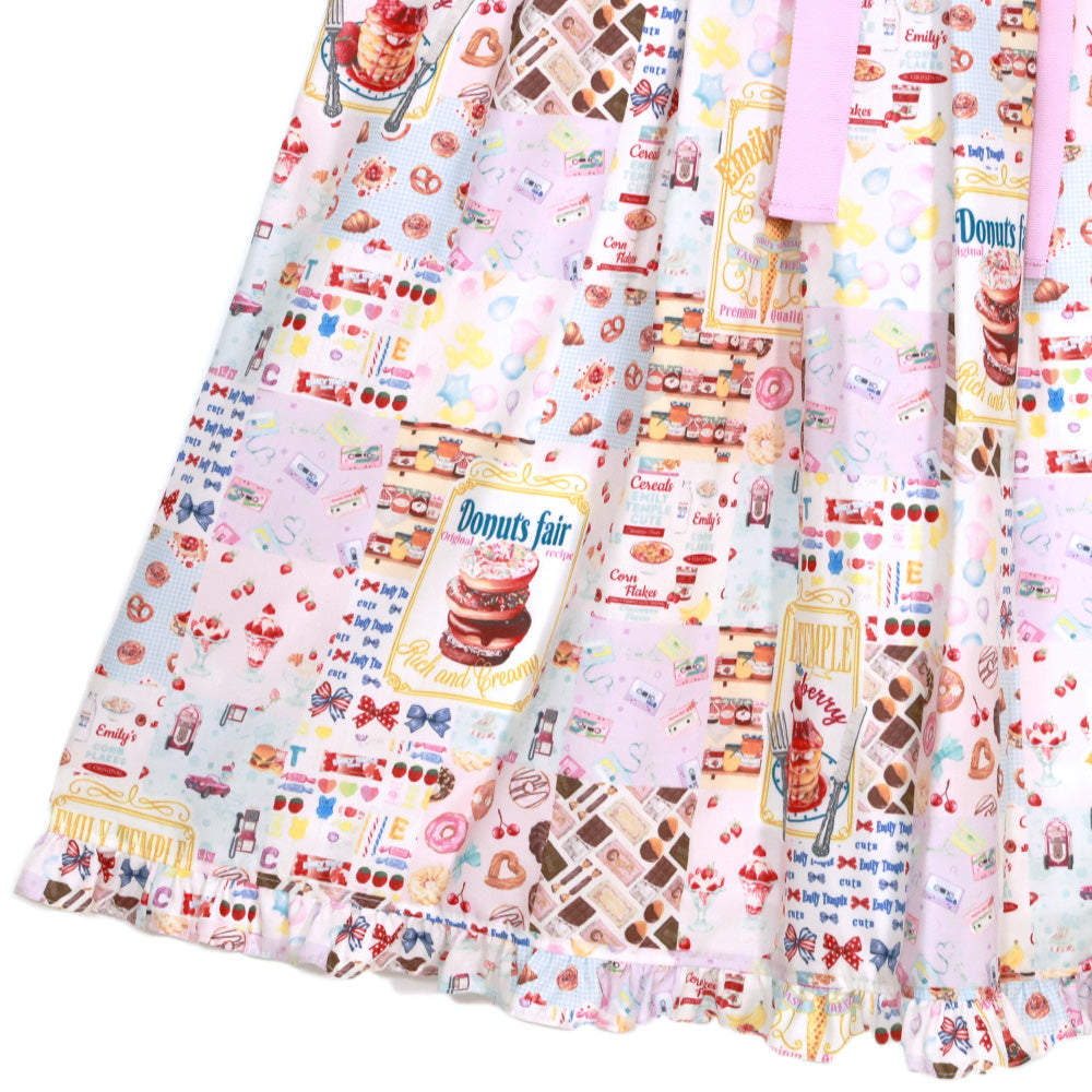 Anniversary Patchwork Camisole Dress