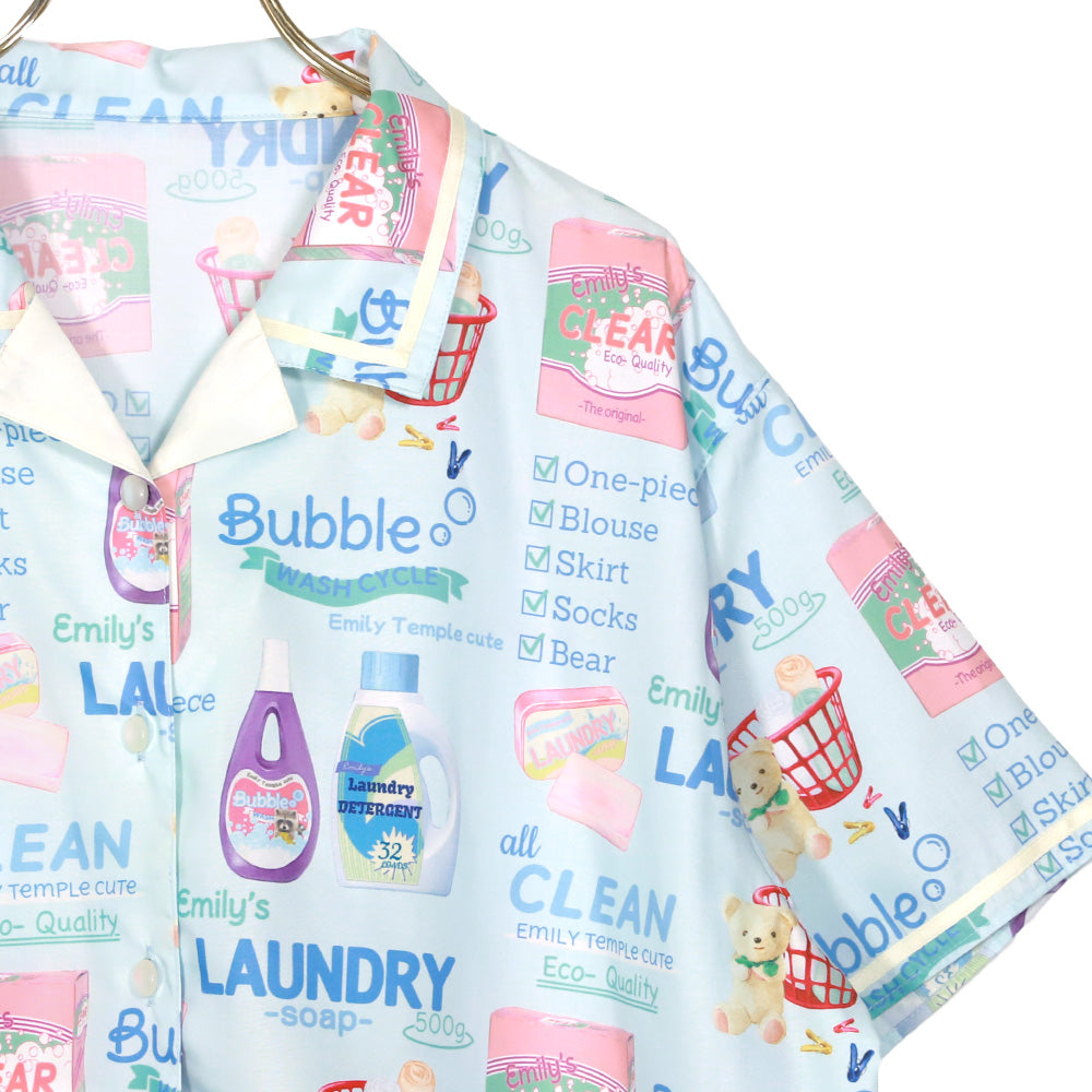 BUBBLE LAUNDRY BIG Blouse