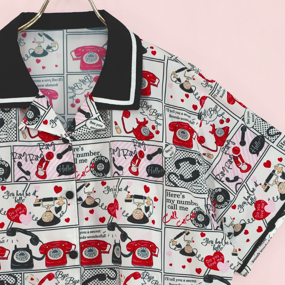 Lovely Call BIG Blouse