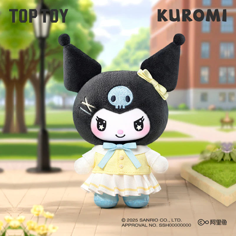 Kuromi School Life Vinyl Plush Keychain Blind Box