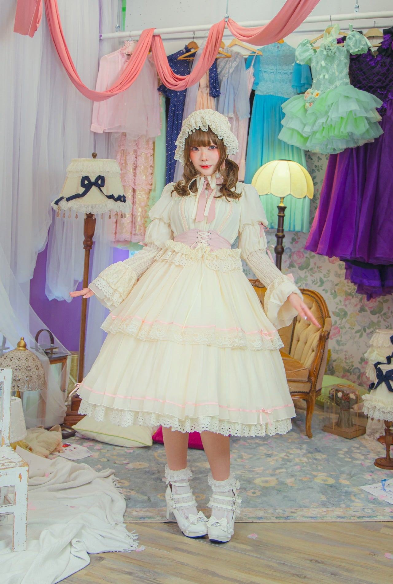 Doll in the Cabinet Juliet Sleeve Dress