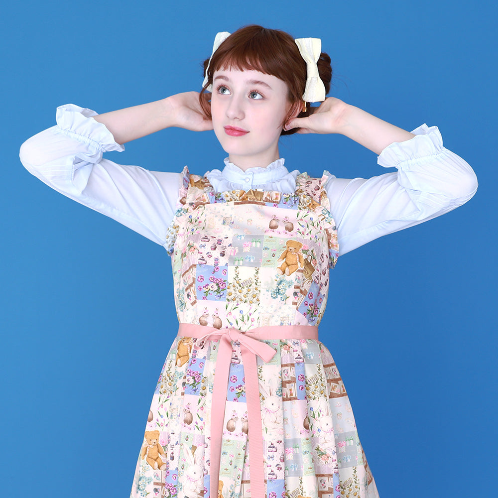 Anniversary Patchwork Camisole Dress