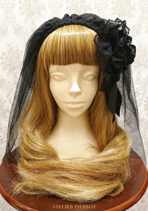Rose Veil Headband