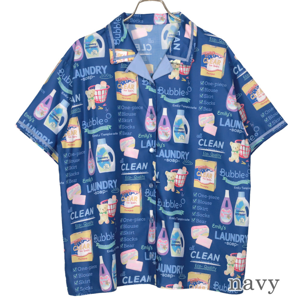 BUBBLE LAUNDRY BIG Blouse