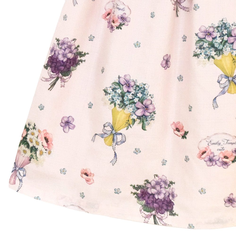 FlowerBouquet Camisole Dress