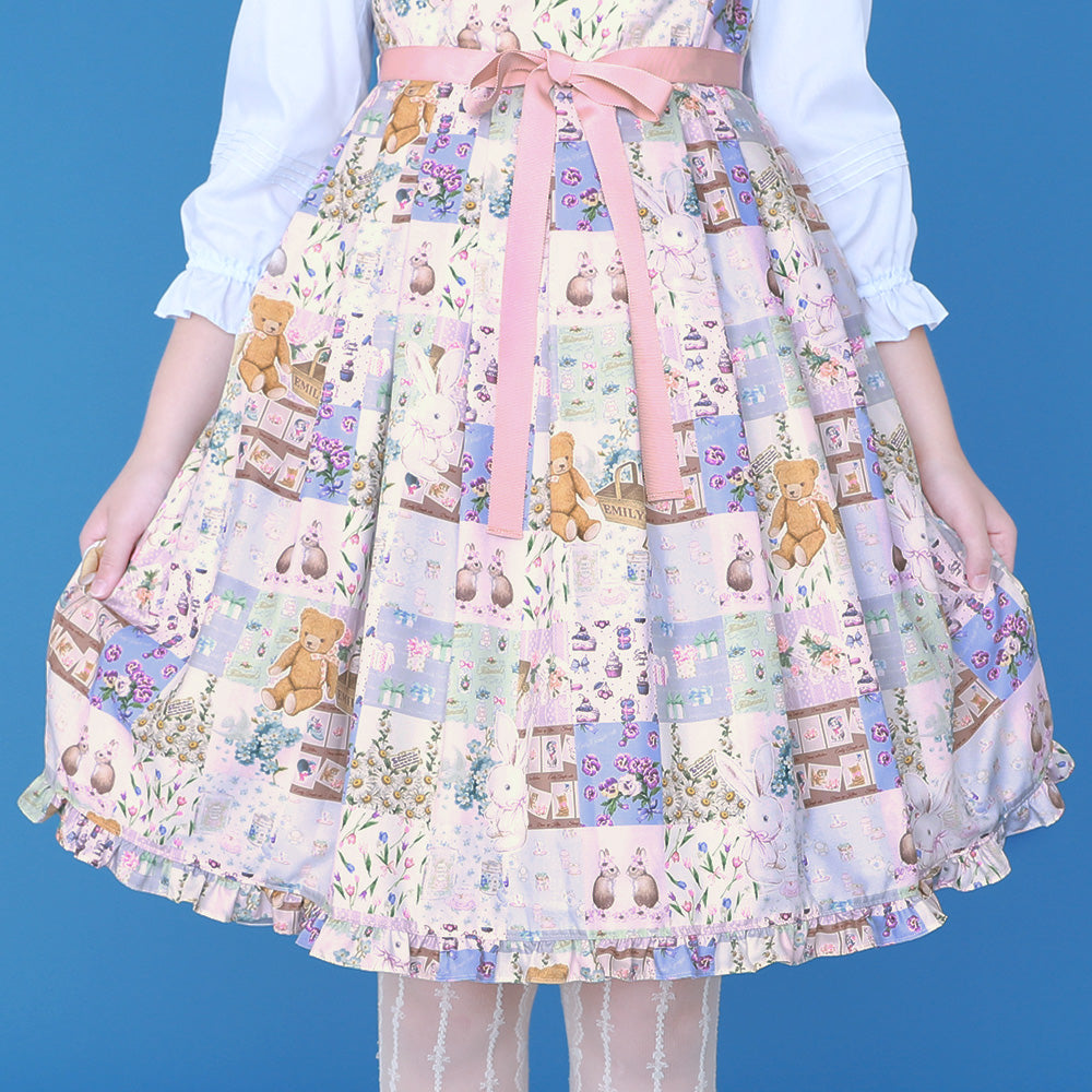 Anniversary Patchwork Camisole Dress